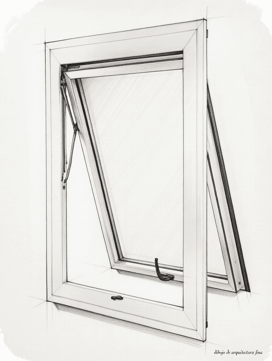 Diagrama ventana proyectante