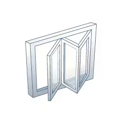 Ventana plegable