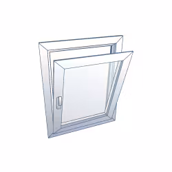 Ventana abatible