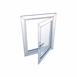 Ventana practicable