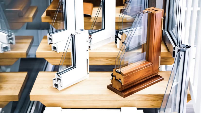 ¿Qué tipo de ventanas existen? - Por tipo de material