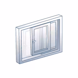 Ventana corredera elevadora