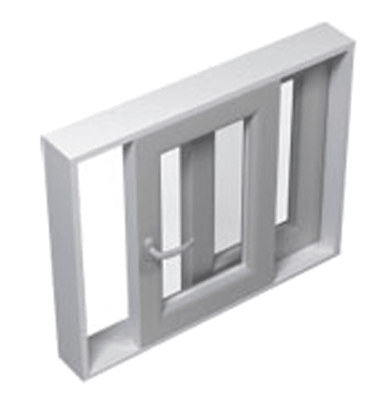 Representación de un mosquitero Brezza typo Tessere Max